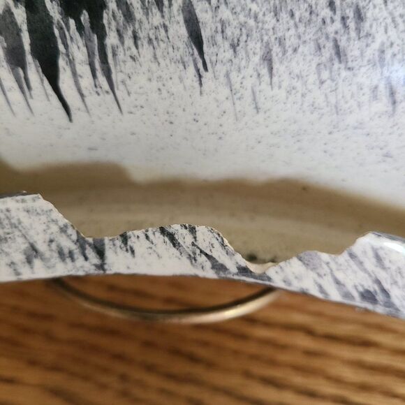 Vintage 1951 OOAK Handcrafted MCM Large Trinket Catchall Tray Stars Serving Bowl - Picture 16 of 16